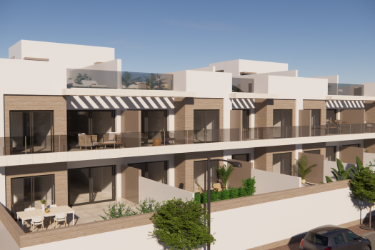 Appartementen met zonnige terrassen in Rojales