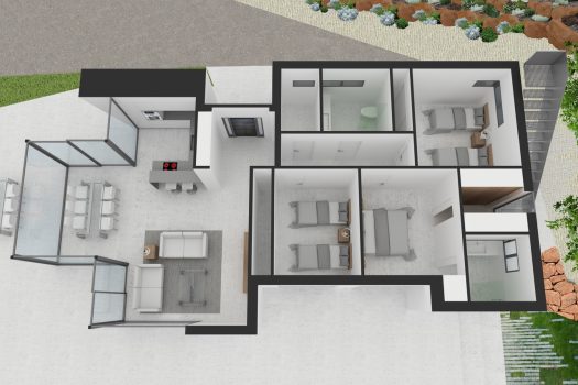 Nieuwbouwvilla met zeezicht in een van de beste wijken van Dénia