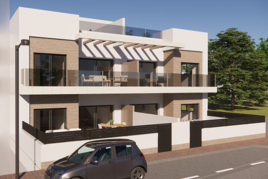 Appartementen met zonnige terrassen in Rojales