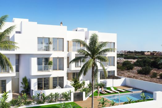 Appartementen aan de eerste lijn van de golfbaan in Los Alcázares, Murcia