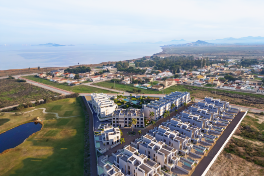 Appartementen aan de golfbaan in Los Alcázares