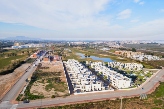 Appartementen aan de golfbaan in Los Alcázares