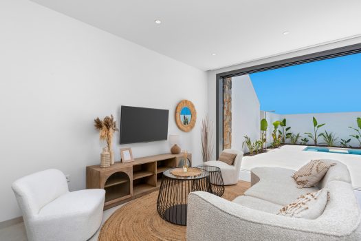 Luxevilla’s in Los Alcázares: eigentijds design, privézwembad en dakterras
