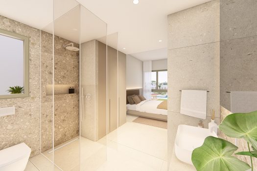 Appartementen aan de golfbaan in Los Alcázares