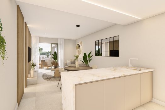 Appartementen aan de golfbaan in Los Alcázares