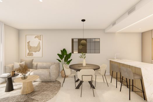 Appartementen aan de golfbaan in Los Alcázares