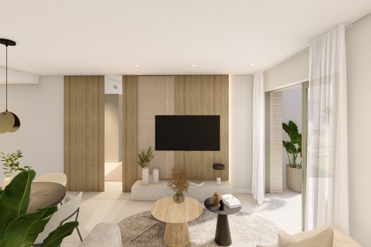 Appartementen aan de golfbaan in Los Alcázares