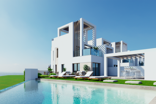 Exclusieve villa’s naast La Serena Golf in Los Alcázares