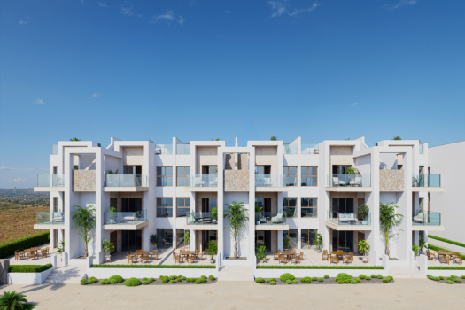 Appartementen aan de golfbaan in Los Alcázares