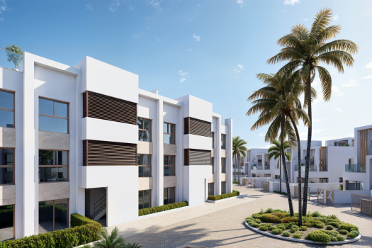 Appartementen aan de golfbaan in Los Alcázares