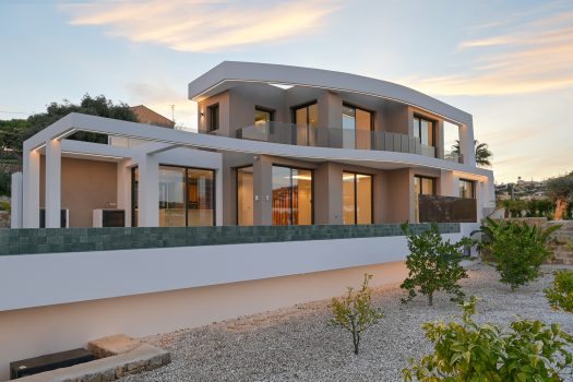Exclusieve luxe villa op een steenworp van de zee in Moraira