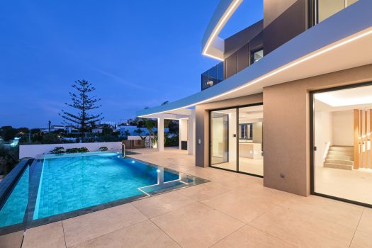 Exclusieve luxe villa op een steenworp van de zee in Moraira