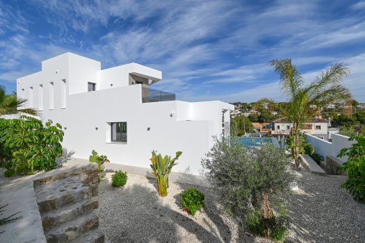 Exclusieve luxe villa op een steenworp van de zee in Moraira
