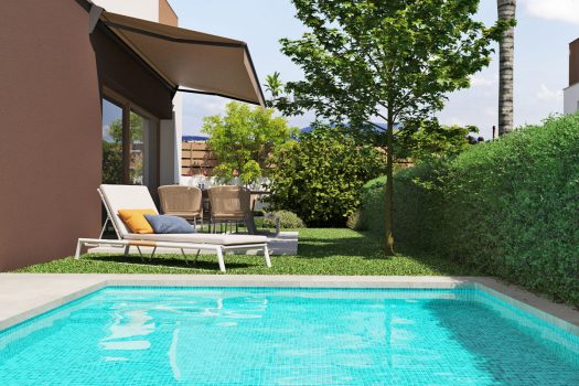 Moderne vrijstaande villa’s op slechts 800 meter van Playa del Pinet