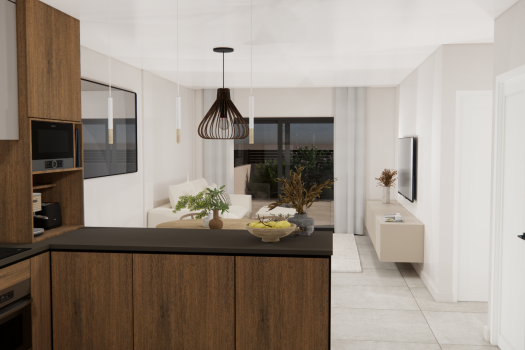 Appartementen met zonnige terrassen in Rojales