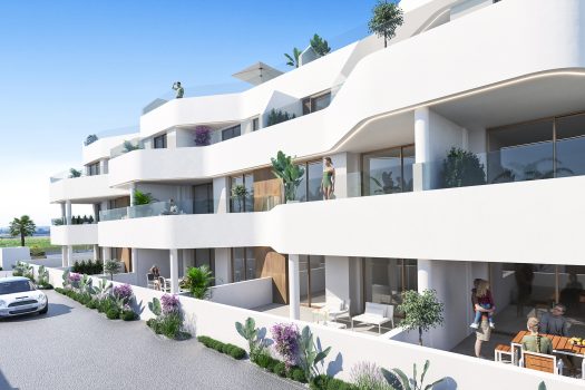 Appartementen nabij de golfbaan in Los Alcázares, Murcia