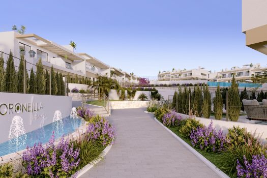 Appartementen met uitzicht op de roze lagune, Torrevieja