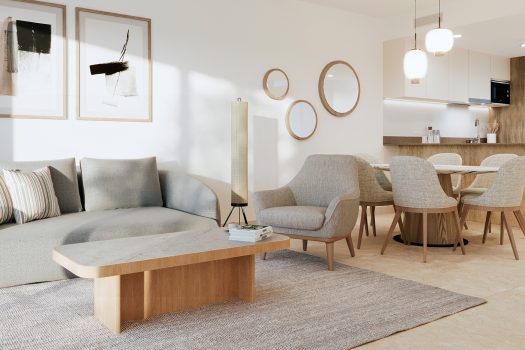Appartementen met uitzicht op de roze lagune, Torrevieja