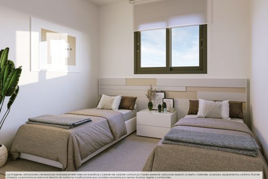 Appartementen met 2 en 3 slaapkamers tussen Playa de Poniente en Cala de Finestrat