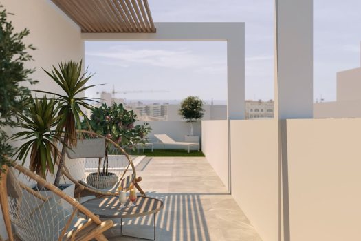 Appartementen dicht bij zee in Torrevieja