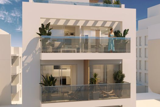 Appartementen dicht bij zee in Torrevieja