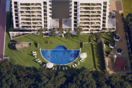 Nieuwbouw in Guardamar del Segura, Alicante — Appartementen & Penthouses met Resortvoorzieningen nabij de Zee