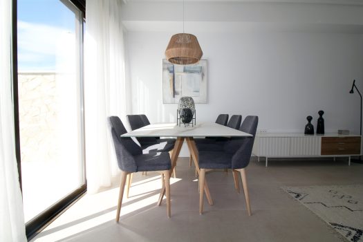 Twee-onder-een-kapwoningen met 3 of 4 slaapkamers in Pilar de la Horadada