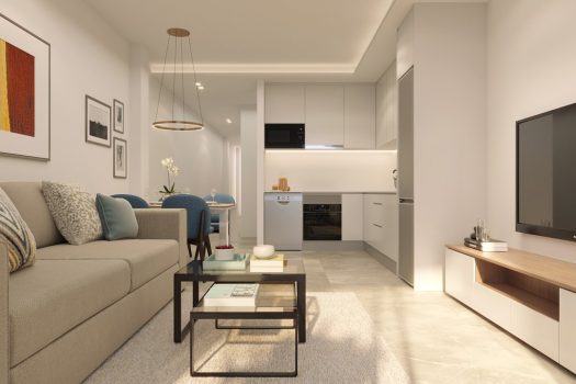 Appartementen dicht bij zee in Torrevieja