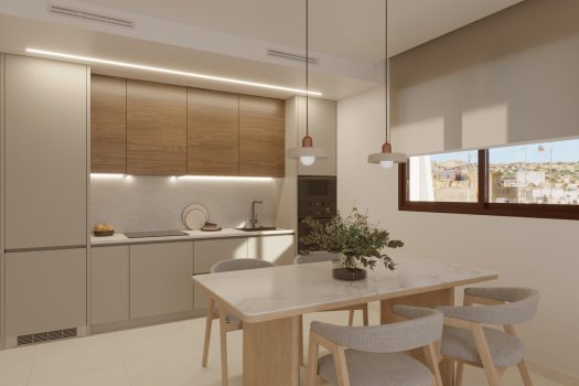 Appartementen op 500 meter van het strand in Santa Pola