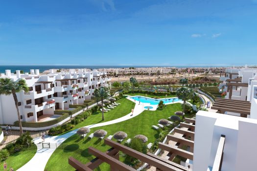 Moderne appartementen aan zee in Mar de Pulpí