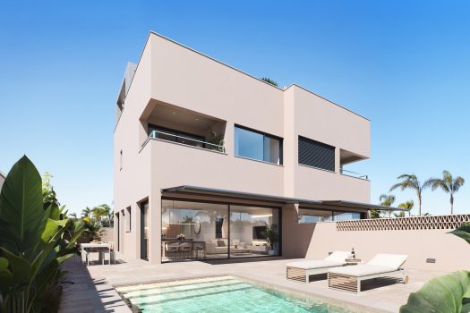 Luxe op maat gebouwde villa op 150 meter van zee