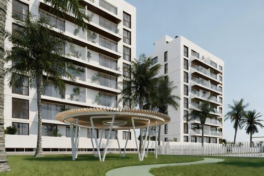 Nieuwbouw in Guardamar del Segura, Alicante — Appartementen & Penthouses met Resortvoorzieningen nabij de Zee