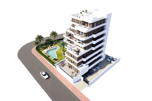 Moderne appartementen in Guardamar del Segura, Alicante.