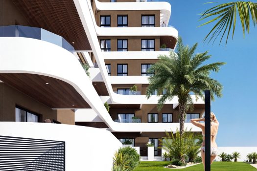 Moderne appartementen in Guardamar del Segura, Alicante.