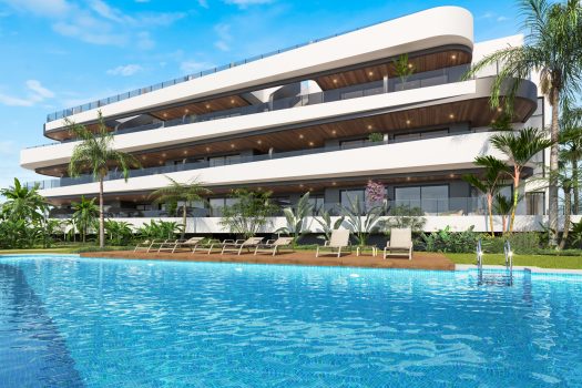 Appartementen op de Golffrontlijn in Los Alcázares, Murcia