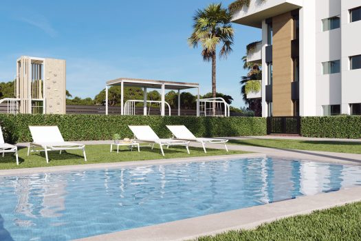 Nieuwbouw appartementen met toeristische vergunning in Santa Rosalía Lake & Life Resort · Torre Pacheco, Costa Cálida (Murcia)