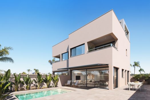 Luxe op maat gebouwde villa op 150 meter van zee