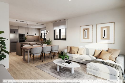 Appartementen met 2 en 3 slaapkamers tussen Playa de Poniente en Cala de Finestrat