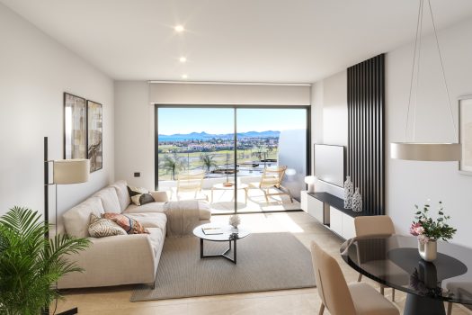 Appartementen op de Golffrontlijn in Los Alcázares, Murcia