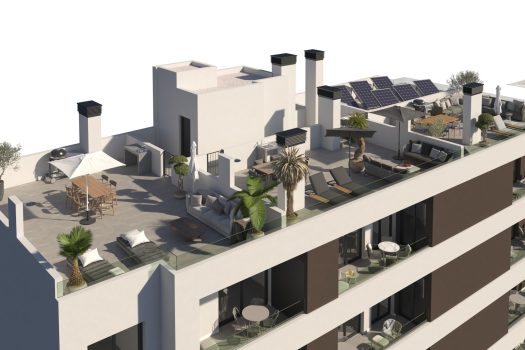 Appartementen op 500 meter van het strand in Santa Pola