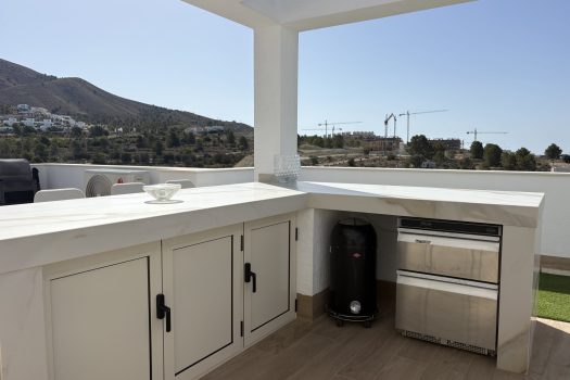 Exclusief penthouse met panoramisch uitzicht op de Campana Golf en de Middellandse Zee — Finestrat, Costa Blanca