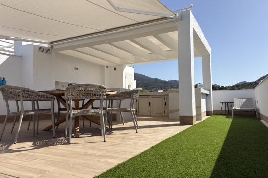 Exclusief penthouse met panoramisch uitzicht op de Campana Golf en de Middellandse Zee — Finestrat, Costa Blanca