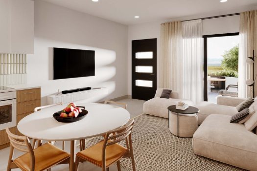 Appartementen op 300 meter van de zee in Mazarrón, Murcia