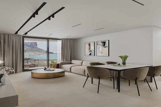 Luxe appartementen in Calpe op 100 meter van de zee