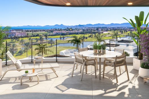 Appartementen op de Golffrontlijn in Los Alcázares, Murcia