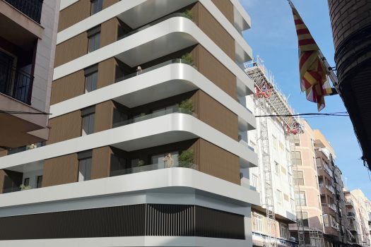 Appartementen op 500 meter van het strand in Santa Pola