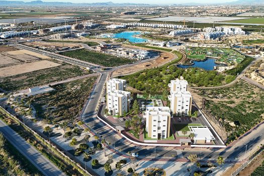 Nieuwbouw appartementen met toeristische vergunning in Santa Rosalía Lake & Life Resort · Torre Pacheco, Costa Cálida (Murcia)