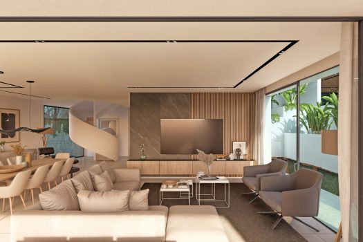Exclusieve moderne villa op slechts enkele stappen van de zee en het centrum van Moraira