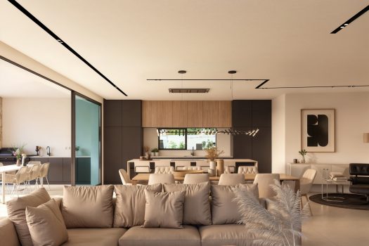 Exclusieve moderne villa op slechts enkele stappen van de zee en het centrum van Moraira