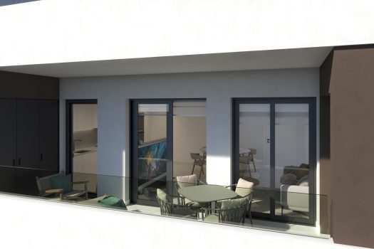 Appartementen op 500 meter van het strand in Santa Pola